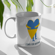 Load image into Gallery viewer, Stand For Ukraine Mug