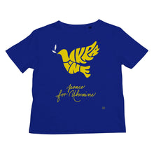 Load image into Gallery viewer, Pease for Ukraine Kids T-Shirt