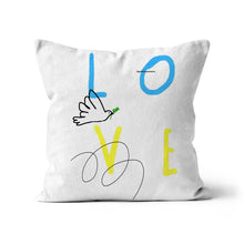 Load image into Gallery viewer, Love for Ukraine Cushion
