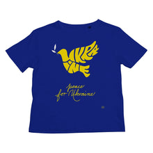 Load image into Gallery viewer, Pease for Ukraine Kids T-Shirt
